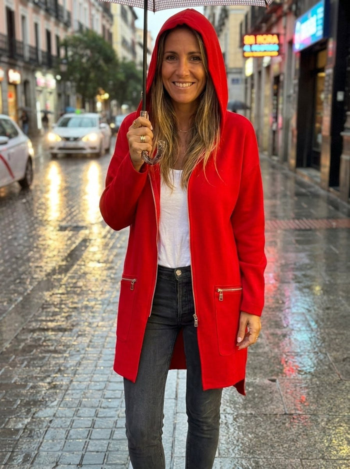 Clienta con su prenda