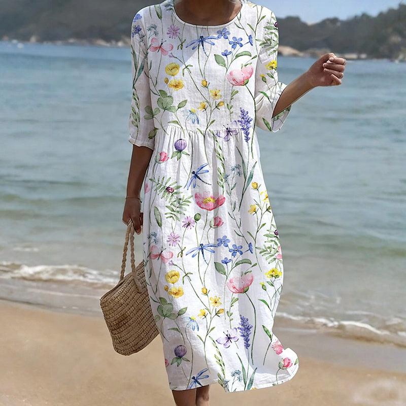 Vestido midi Oliva · foto 2