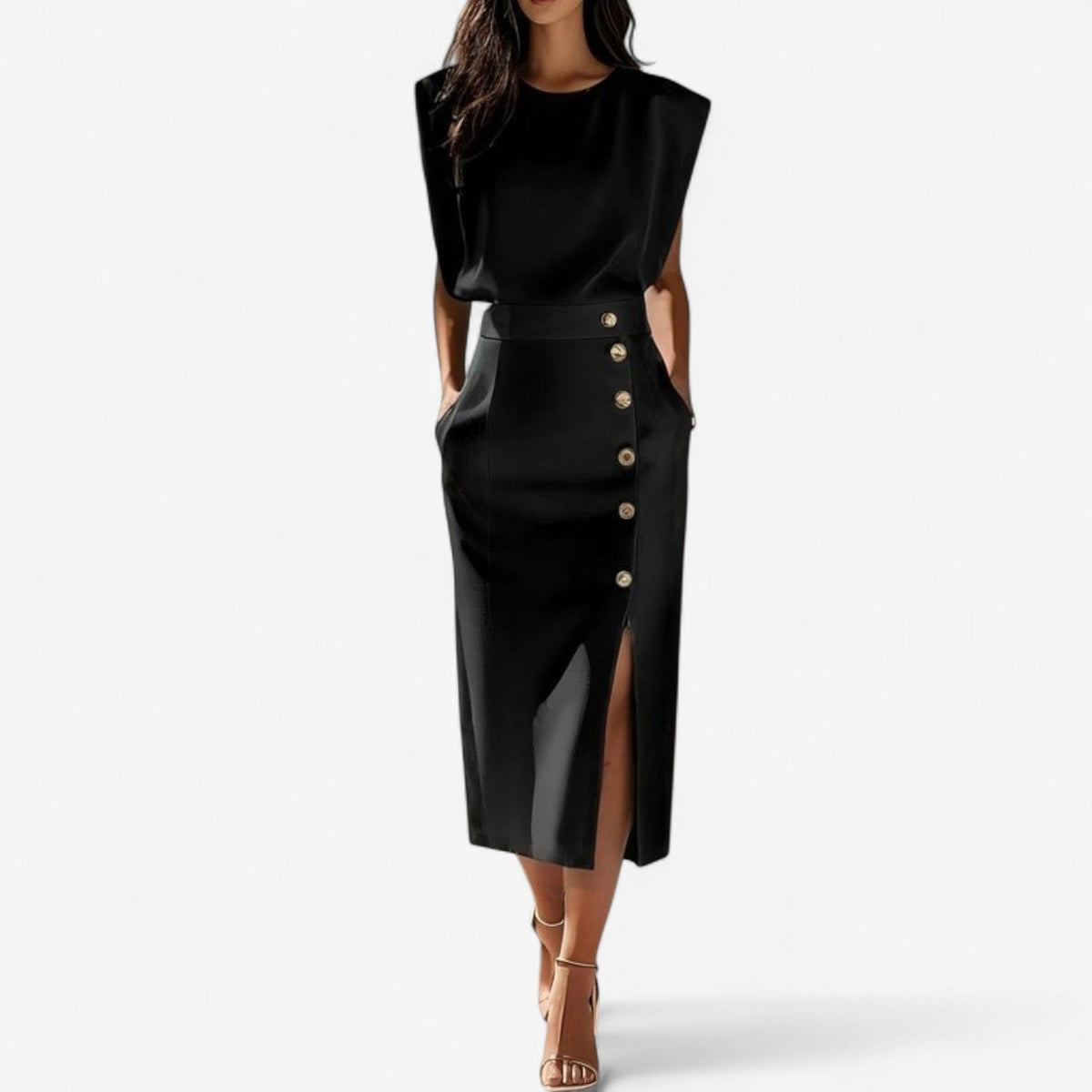 Vestido midi Constanza · foto 2