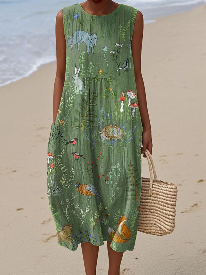 Vestido midi Jazmín · foto 1