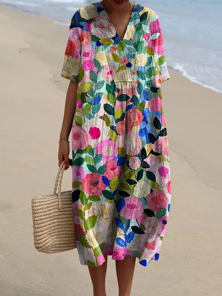 Vestido midi Zoe · foto 1