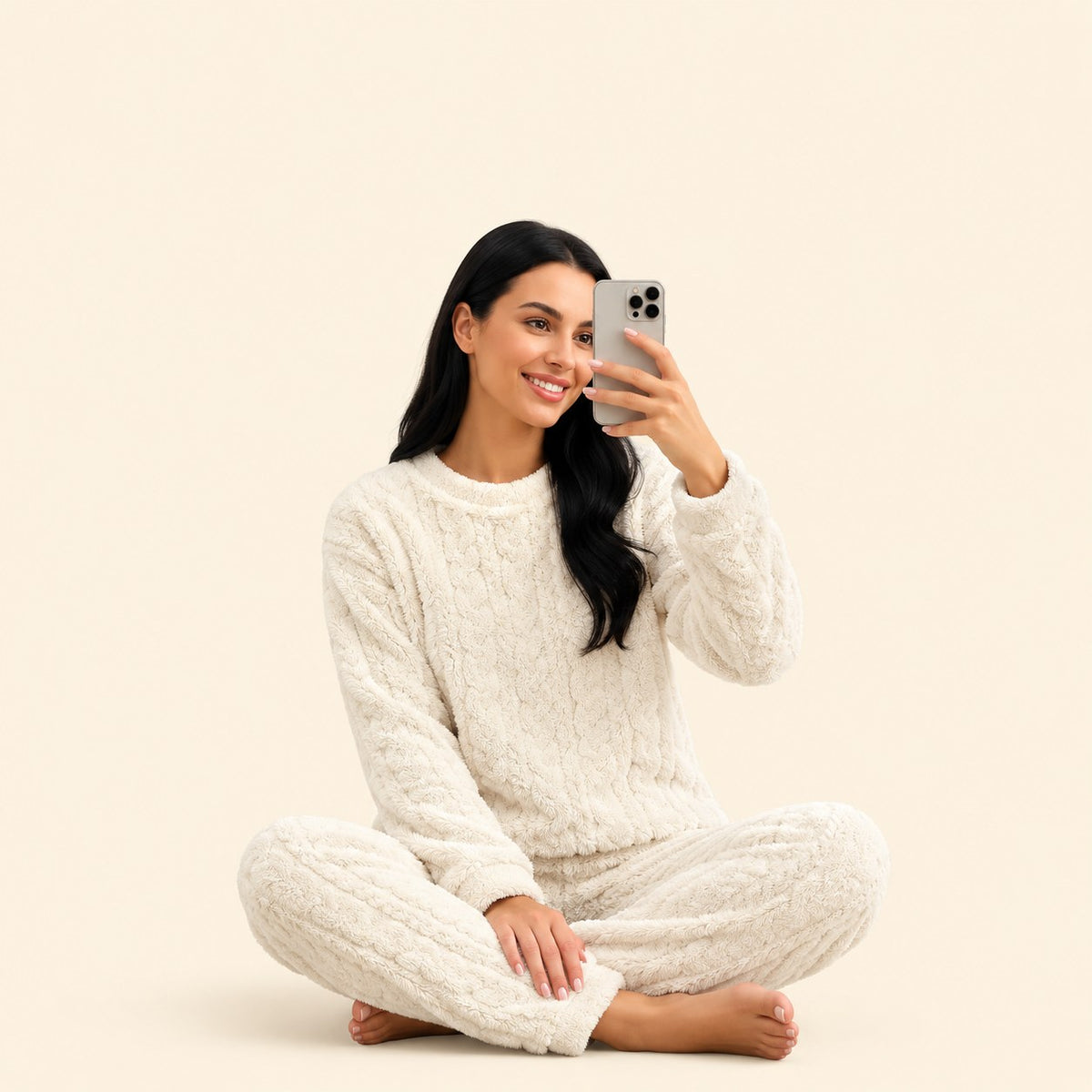 Conjunto Cozy blanco