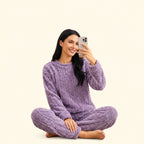 Conjunto Cozy morado