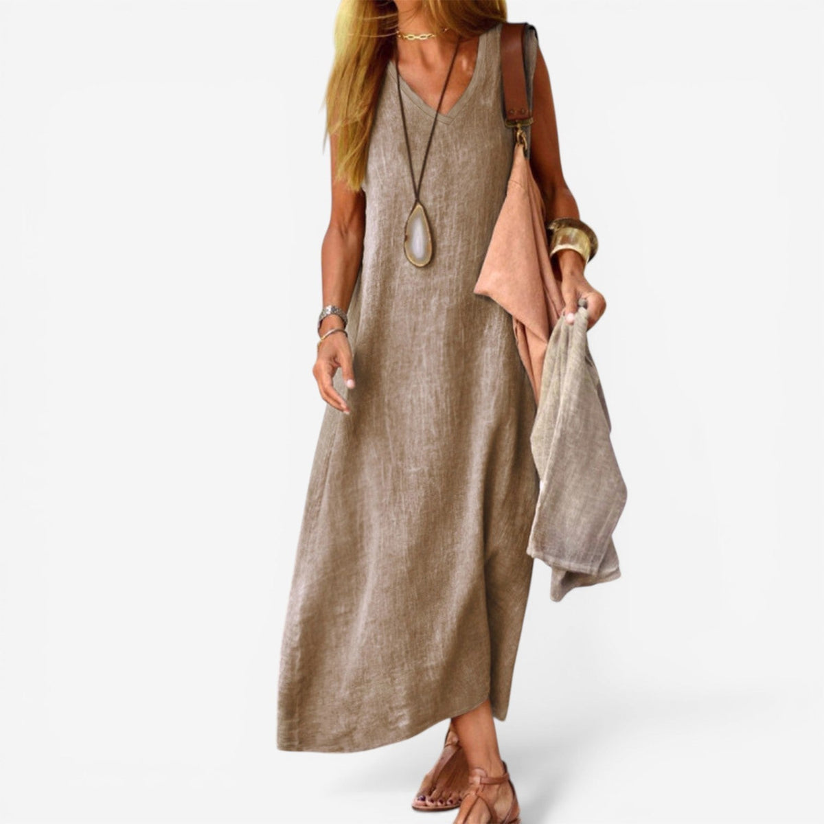 Vestido largo Jacinta · foto 1