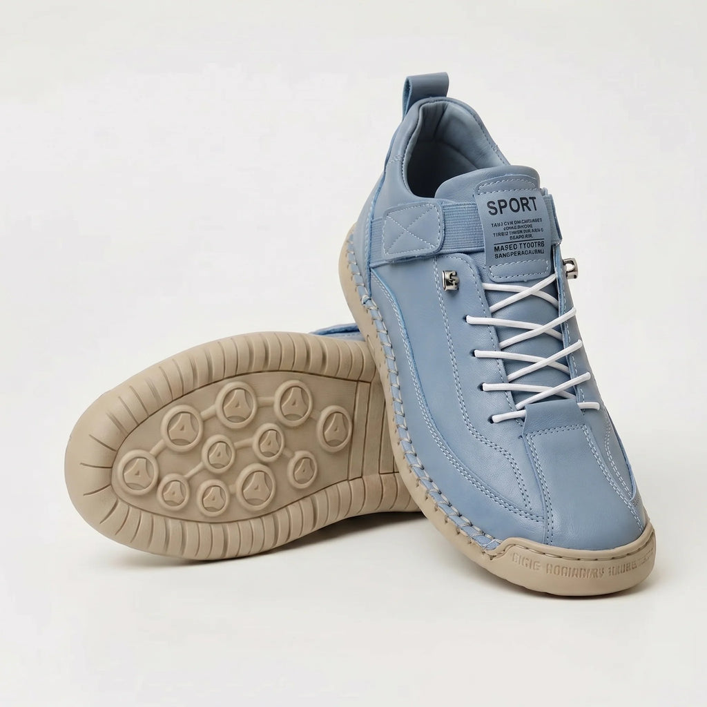 Zapatillas Oriana en celeste