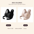 Sujetador Sculpt en negro y nude